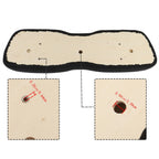Black Front Seat Lean Back Cushion for Club Car DS 2000.5-UP 102076601