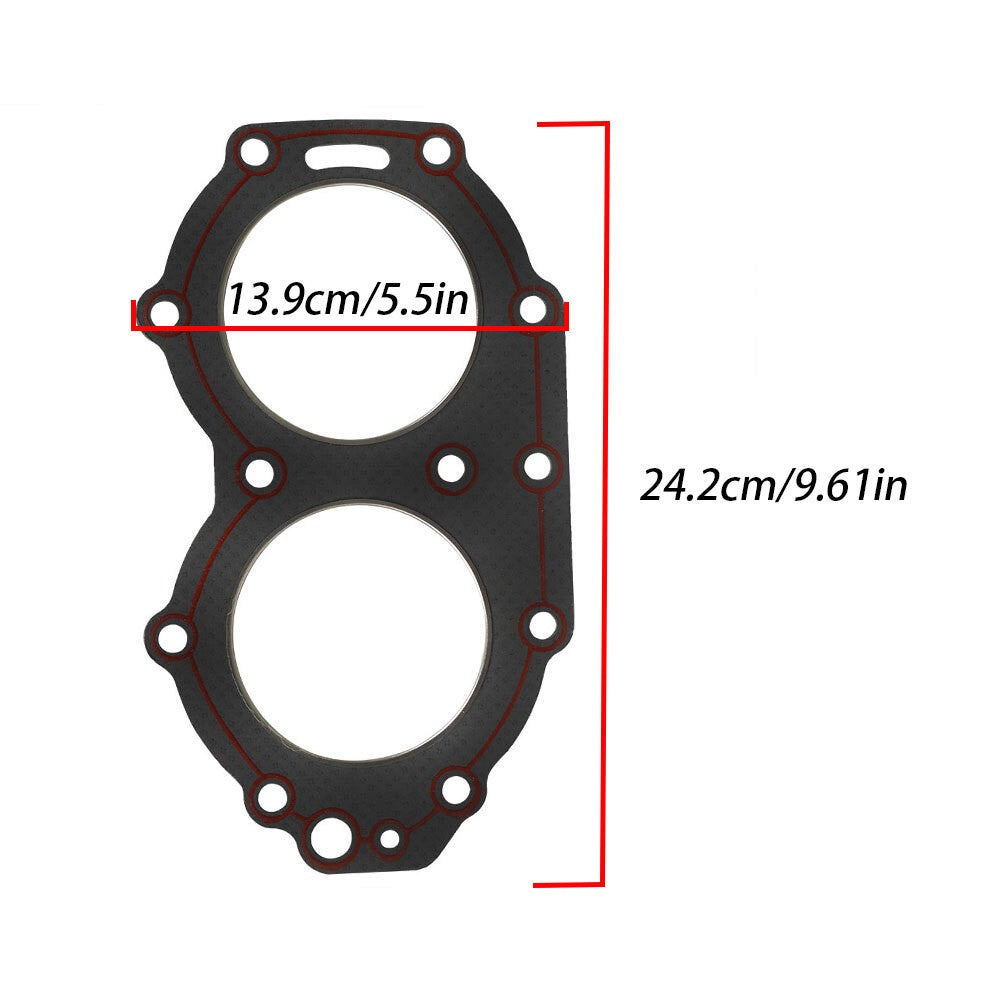 Yamaha 40 HP 2-Stroke Cylinder Head Gaskets 66T-11181-A2 New Motor Parts