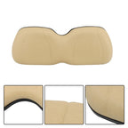 Beige Front Seat Cushion & Backrest for Club Car Precedent 2004-2011 Golf Cart