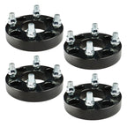 4× 1" 4x4 ATV Wheel Spacers for EZ GO EZGO Club Car Golf Cart Black