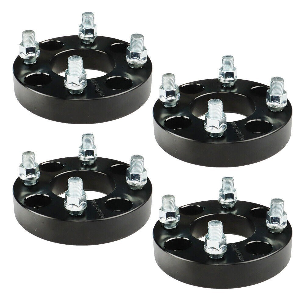 4× 1" 4x4 ATV Wheel Spacers for EZ GO EZGO Club Car Golf Cart Black
