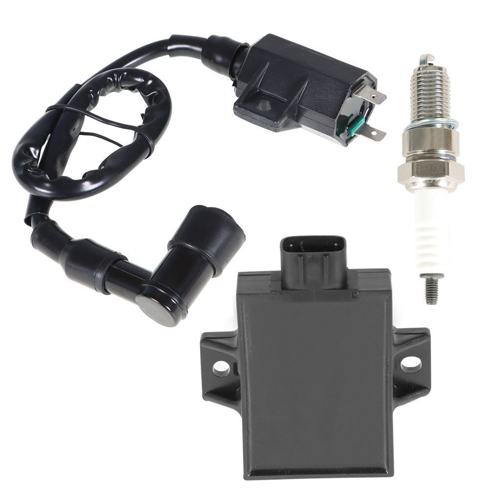 New Ignition Coil Spark Plug CDI for Kawasaki Bayou 220 250 KLF220A KLF250A US