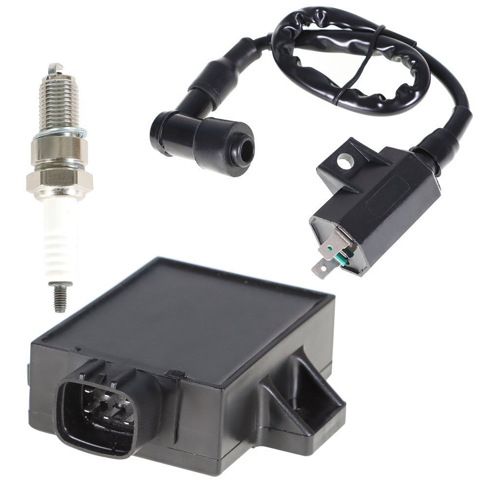New Ignition Coil Spark Plug CDI for Kawasaki Bayou 220 250 KLF220A KLF250A US