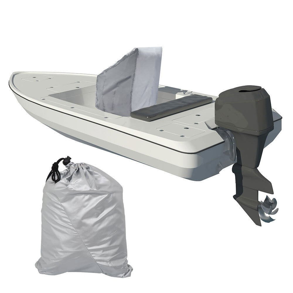 Boat Center Console Cover 60"H x 44"L x 36"W 600D Marine Canvas Waterproof