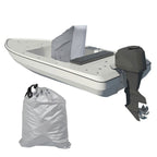 Boat Center Console Cover 60"H x 44"L x 36"W 600D Marine Canvas Waterproof