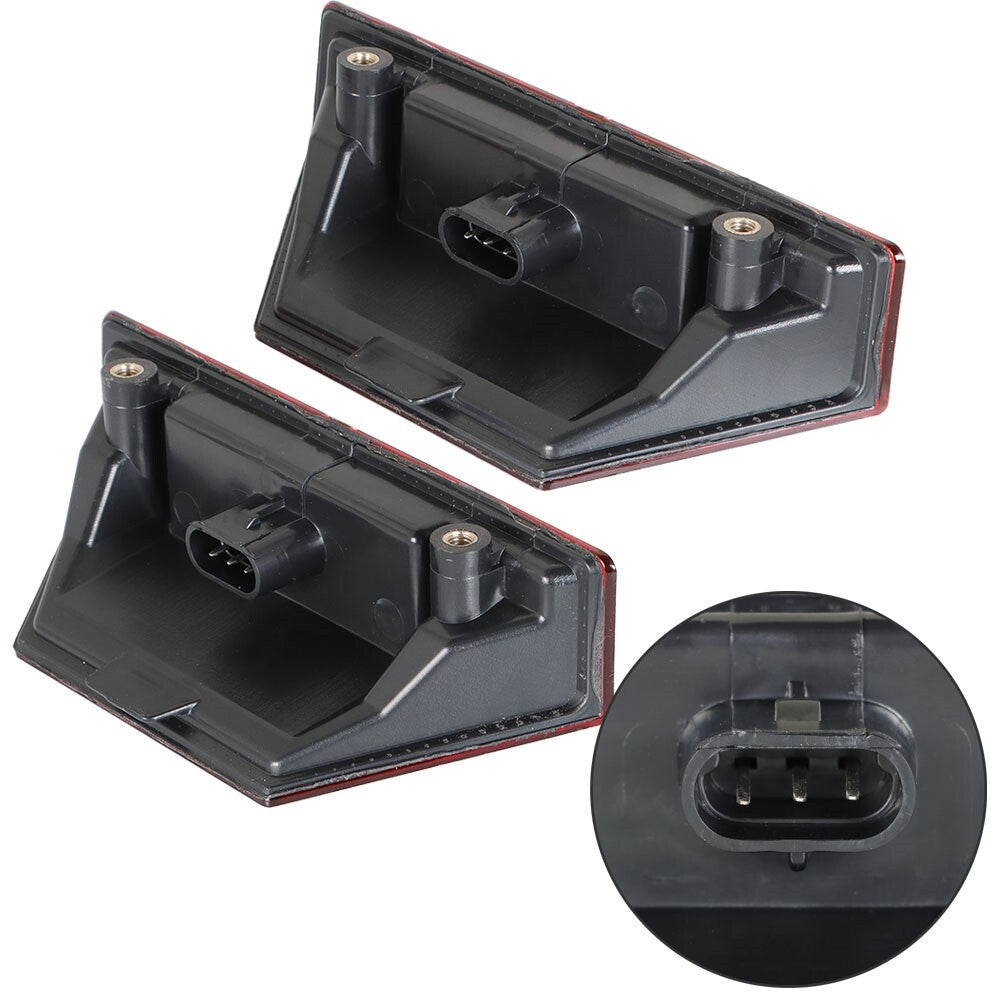 2013-18 Polaris Ranger 900 1000 XP Smoked LED Tail Lights Left Right Set