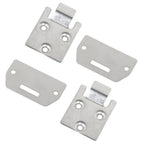 Golf Cart Seat Bottom Hinge & Plate 2 Set for EZGO TXT Medalist 1995-Up