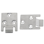 Golf Cart Seat Bottom Hinge & Plate 2 Set for EZGO TXT Medalist 1995-Up