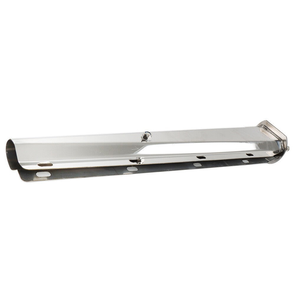 Stainless Steel Straight Mud Flap Hanger 2.5" Bolt Semi Truck 30" Tapered