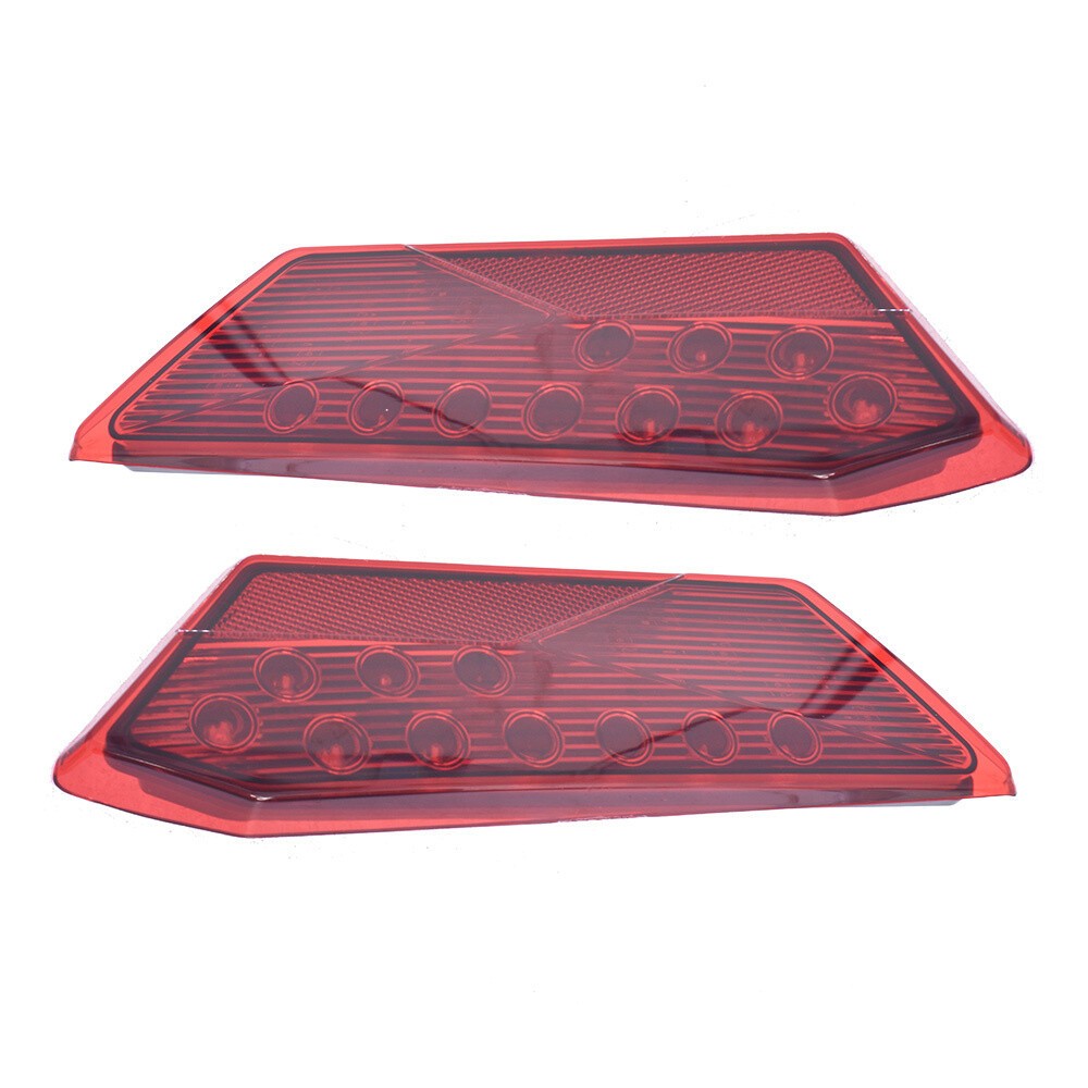 Red LED Tail Lights for Polaris RZR XP 4 1000 EPS 2014-2018 Set of 2