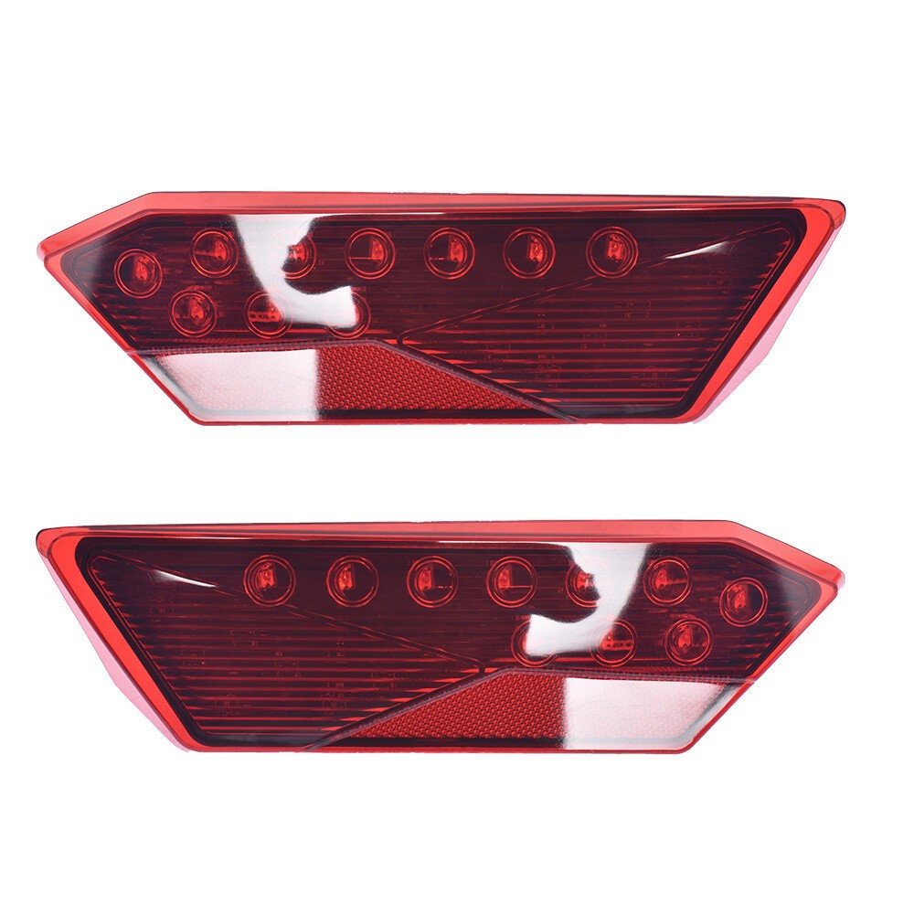 Red LED Tail Lights for Polaris RZR XP 4 1000 EPS 2014-2018 Set of 2