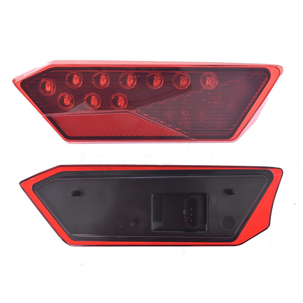 Red LED Tail Lights for Polaris RZR XP 4 1000 EPS 2014-2018 Set of 2