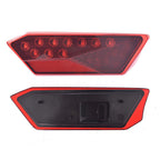 Red LED Tail Lights for Polaris RZR XP 4 1000 EPS 2014-2018 Set of 2