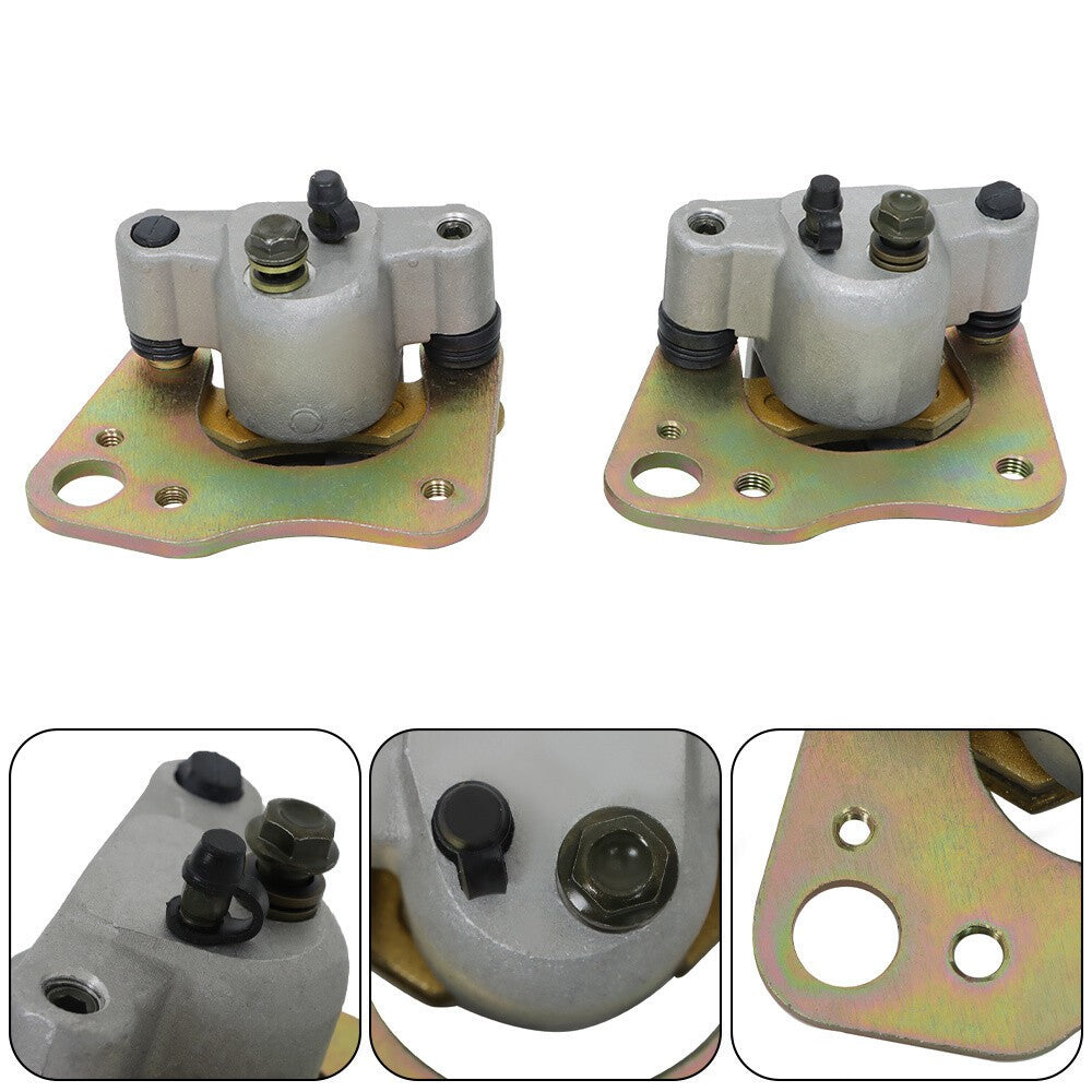 New Brake Calipers with Pads for Polaris Ranger 500 4X4 6x6 1998-2004 USA