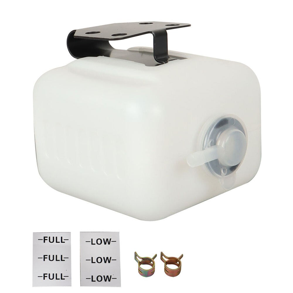 Kubota Overflow Coolant Bottle with Bracket - Coolant Reservoir Replacement