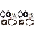 Johnson Evinrude 50-60HP Carburetor Rebuild Kit w Float 2Pcs Fit
