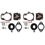 Johnson Evinrude 50-60HP Carburetor Rebuild Kit w Float 2Pcs Fit