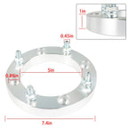 Polaris RZR Ranger ATV 4x156mm Wheel Spacers 1" with 12x1.5 Studs 4pcs