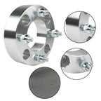 1.5" Silver Wheel Spacer 4x110 74mm M10x1.25 for Suzuki Vinson 500 2003-2007 ×2