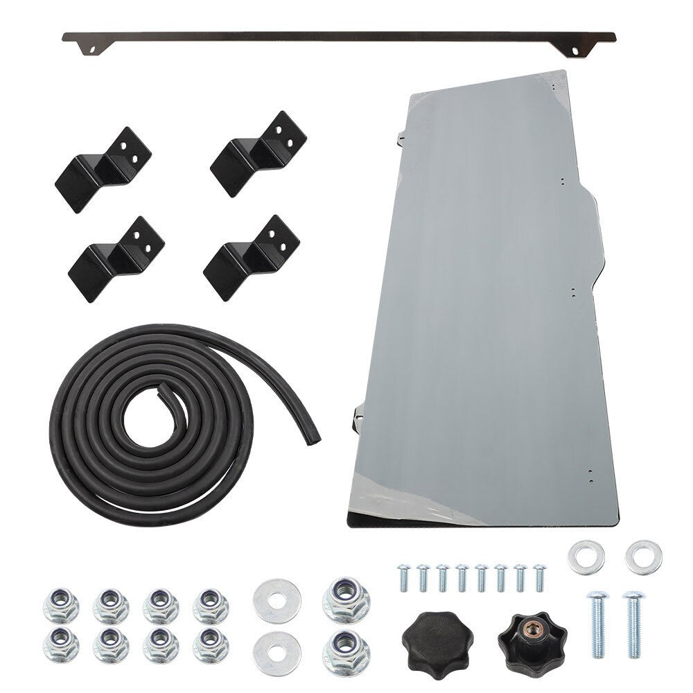 Dark Rear Windshield for Polaris Ranger XP 1000/900 2013-2023 Crew