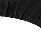 Waterproof 11-13ft Black Boat Cover for V-Hull Runabout Trailerable Boats