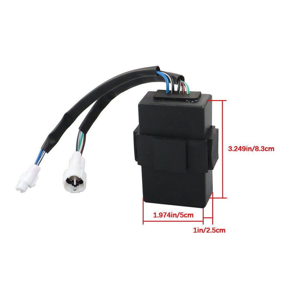 Kawasaki Bayou 300 KLF300 CDI Ignition Coil Spark Plug 1988-2004 KLF300B/C