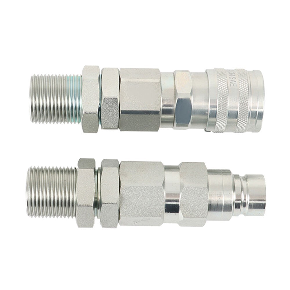 Hydraulic Quick-Connect Coupler for John Deere 35G 50C 260 325 CT332 KV13884