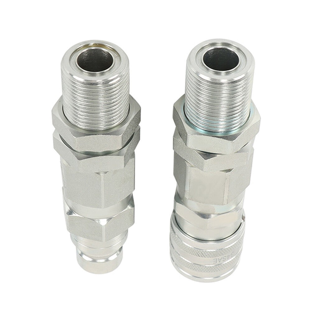 Hydraulic Quick-Connect Coupler for John Deere 35G 50C 260 325 CT332 KV13884