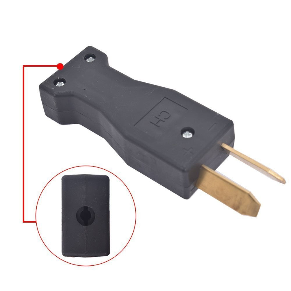 36V/48V DC Crowfoot Charger Plug for EZGO & Club Car Golf Carts