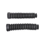 2x Black Front Fork Shock Boots for 1985-1987 Honda ATC Big Red 250ES
