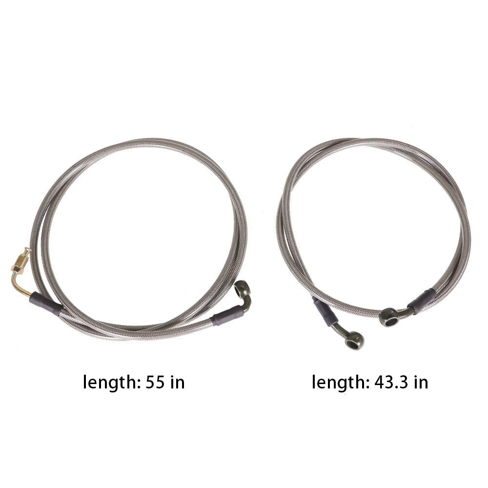 Polaris RZR XP 4 900 2013 Front & Rear Brake Lines Set 1068