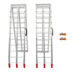 2x 1500 LBS Aluminum Foldable Loading Ramps for Pickup Truck Bed