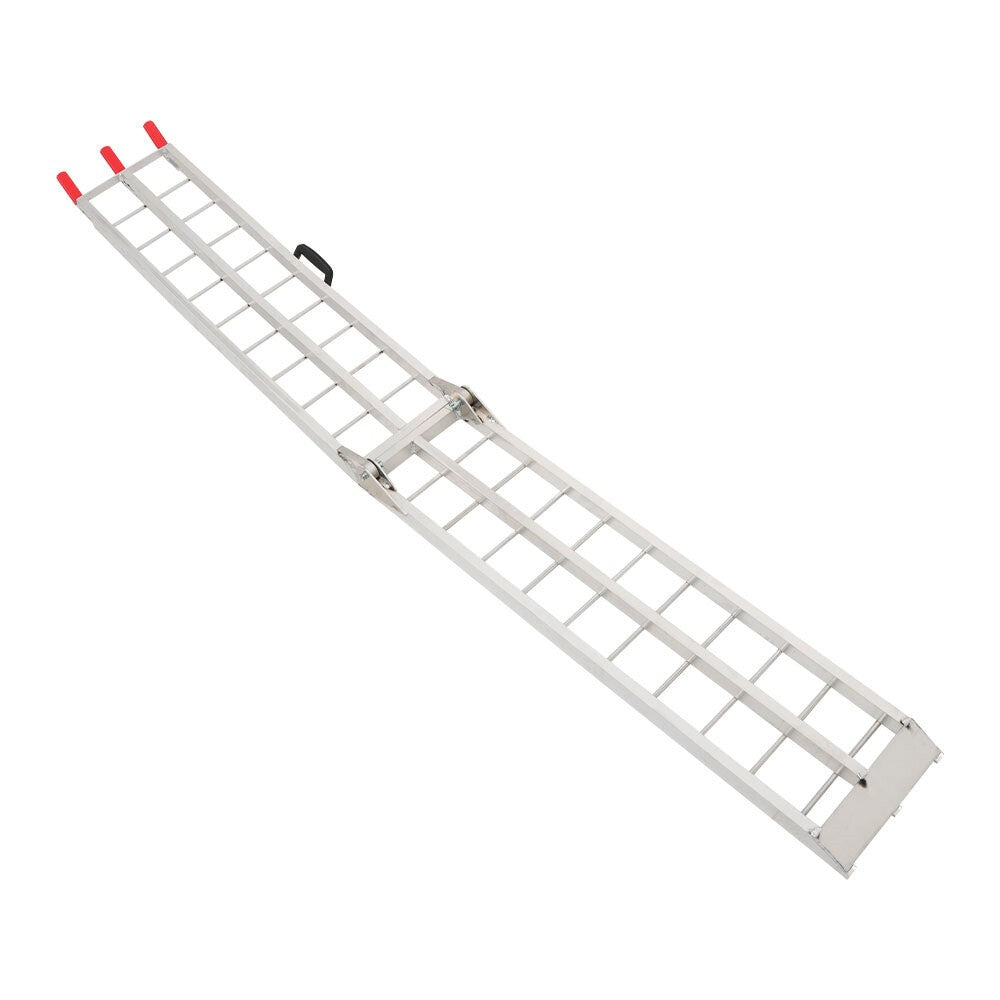 2x 1500 LBS Aluminum Foldable Loading Ramps for Pickup Truck Bed