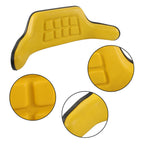 2× Yellow Excavator Cushions for John Deere 310 310A 310B 401 401B 401C 401D
