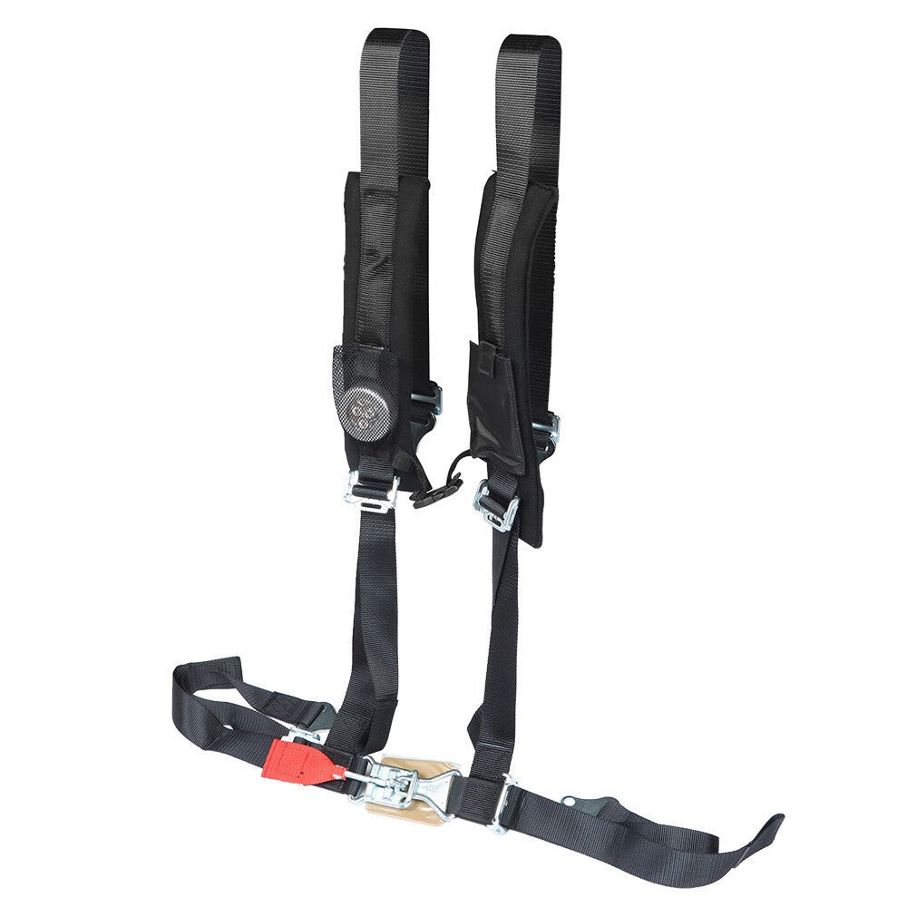 4Point Black ATV UTV Seatbelt Harness w/ Phone Pocket A114220 USA