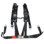 4Point Black ATV UTV Seatbelt Harness w/ Phone Pocket A114220 USA