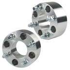 EZ Go Golf Cart 2x 2" 4x4 Silver Wheel Spacers 1/2"x20 62mm Bore