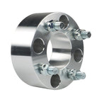 EZ Go Golf Cart 2x 2" 4x4 Silver Wheel Spacers 1/2"x20 62mm Bore