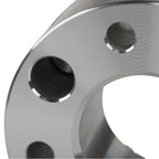 EZ Go Golf Cart 2x 2" 4x4 Silver Wheel Spacers 1/2"x20 62mm Bore