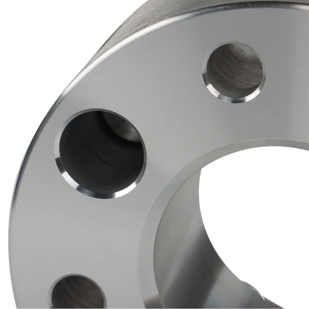 EZ Go Golf Cart 2x 2" 4x4 Silver Wheel Spacers 1/2"x20 62mm Bore