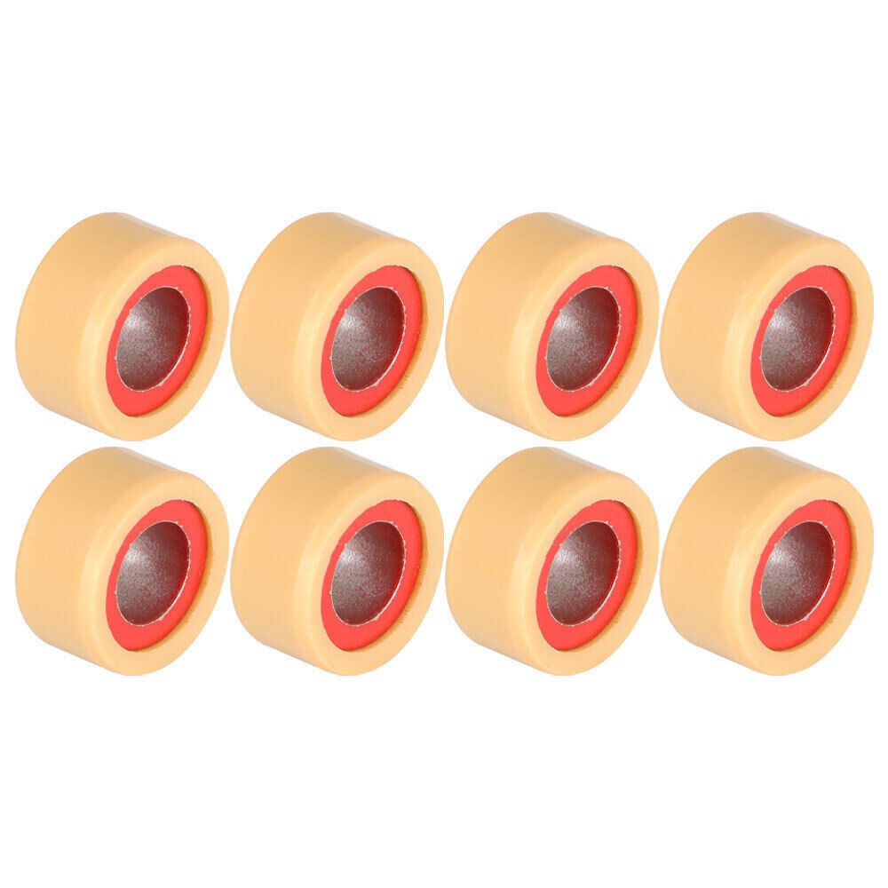 New 8-Pack Red Roller Clutch for Arctic Cat Comp Weight 18g 0823-351