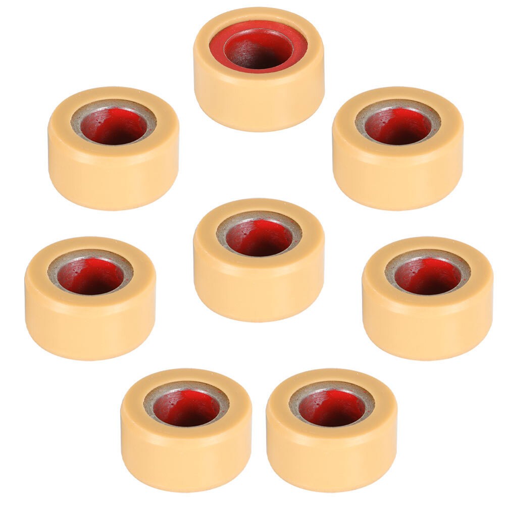 New 8-Pack Red Roller Clutch for Arctic Cat Comp Weight 18g 0823-351