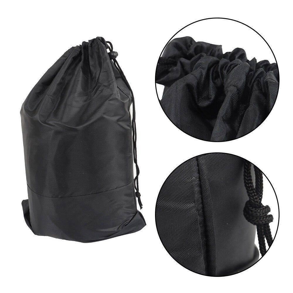 Waterproof Black 420D Boat Cover for V-Hull Runabouts 11-13ft Yacht Cover