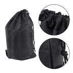 Waterproof Black 420D Boat Cover for V-Hull Runabouts 11-13ft Yacht Cover
