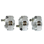 Pack of 3 Brake Calipers with Pads for Arctic Cat 400 2x4 & 4x4 1998-2002