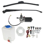 Windshield Washer Bottle & Electric Wiper for Polaris RZR Can Am X3 12V