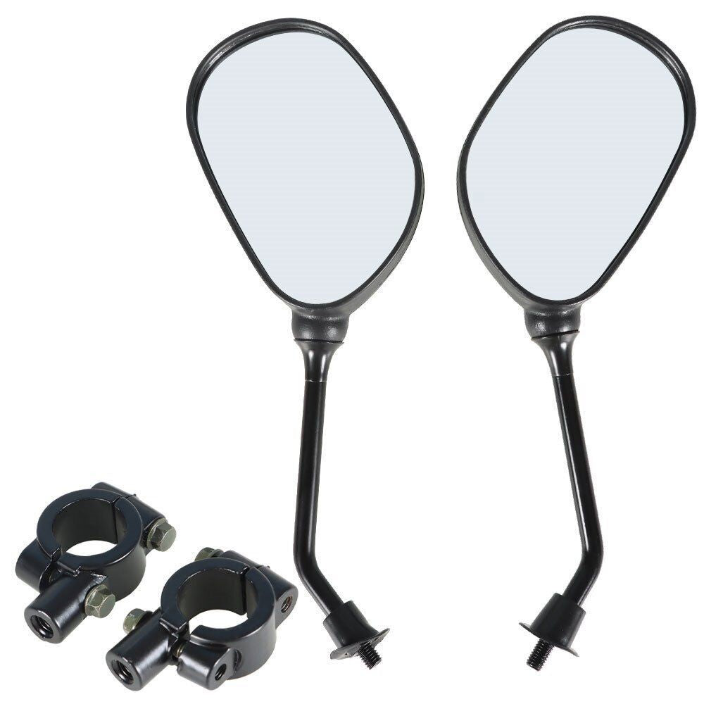 ATV Rear View Side Mirrors 7/8" Handlebar Mount for Honda Yamaha US