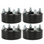 2" Wheel Spacers 62mm Hub Bore Set of 4 for EZGO EZ GO Golf Cart Club Car Black