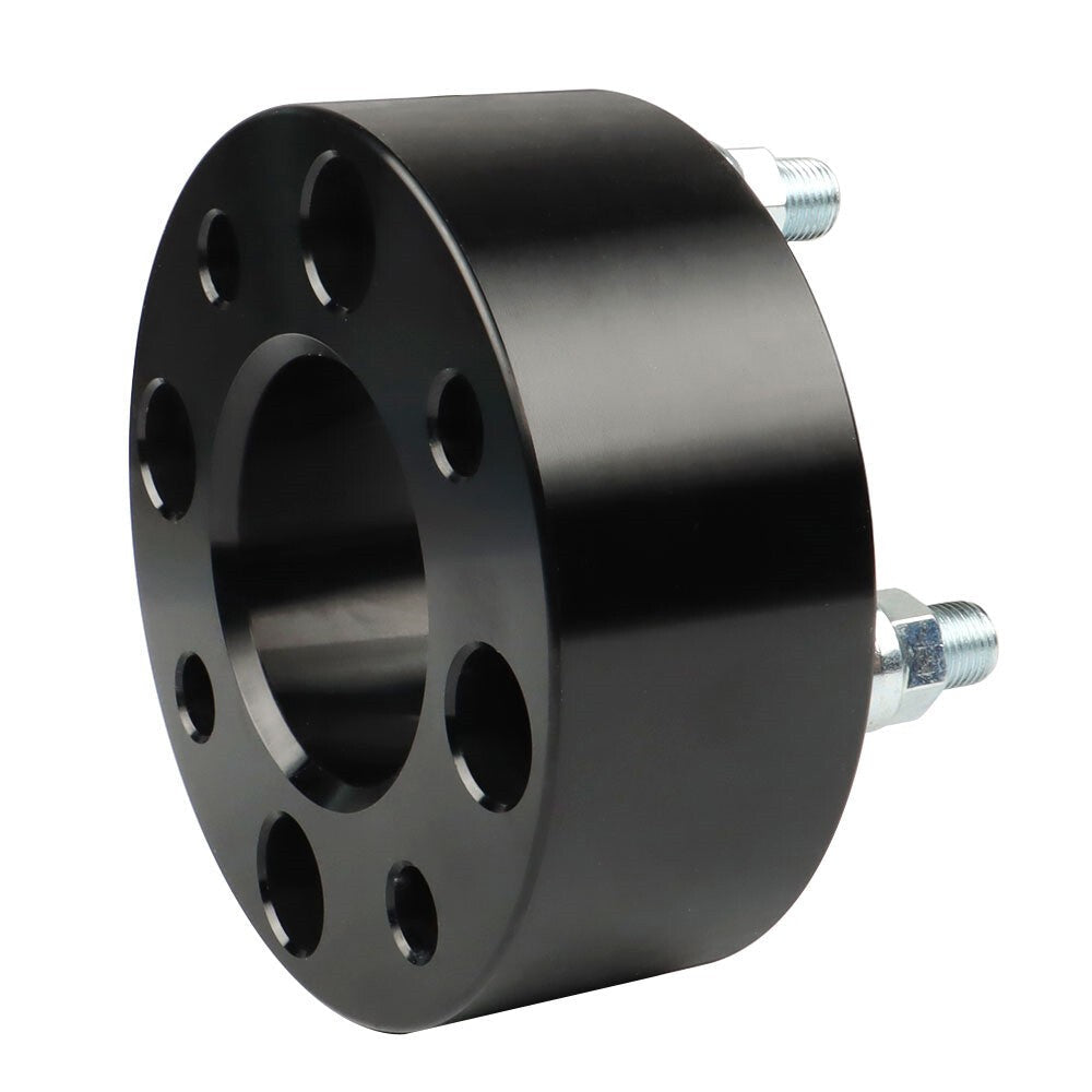 2" Wheel Spacers 62mm Hub Bore Set of 4 for EZGO EZ GO Golf Cart Club Car Black
