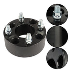 2" Wheel Spacers 62mm Hub Bore Set of 4 for EZGO EZ GO Golf Cart Club Car Black